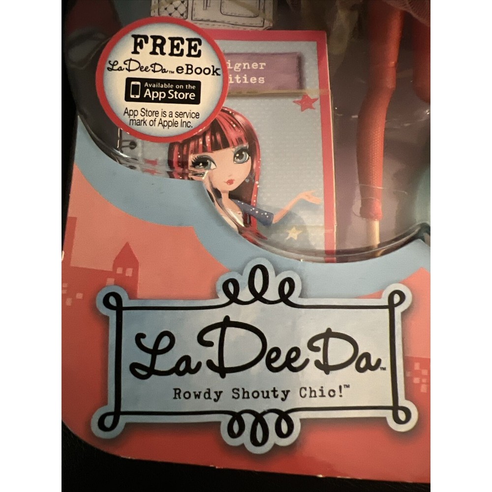 Dee La Dee Da Rowdy Shouty Chic City Girl Doll - NEW In Box - Picture 2 of 10